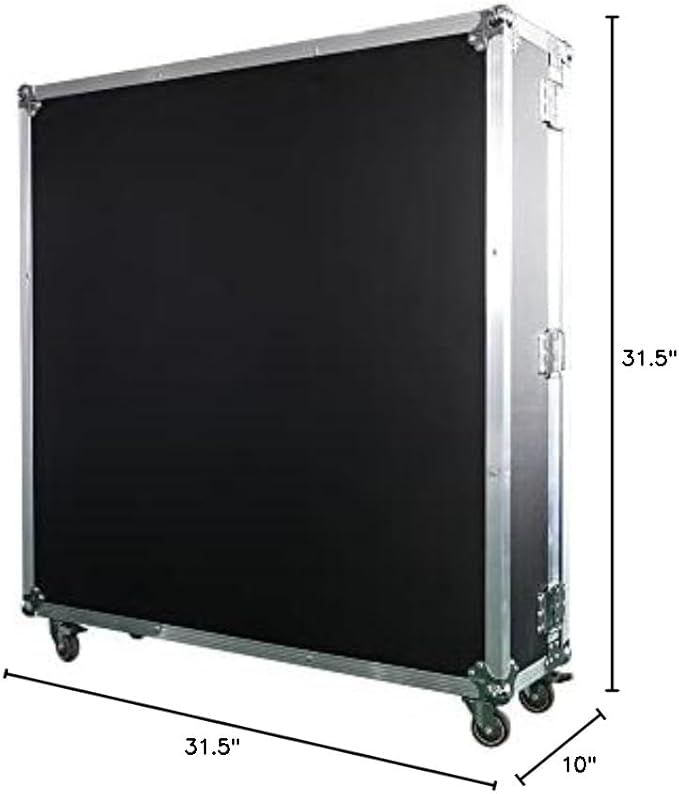 MWE 360 Photo Booth Machine for Parties with Flight Case,Logo Customization,Software APP Remote Automatic 360 Spin Camera Video PhotoBooth 80cm for 3-5 People(31.5"+Flight Case)
