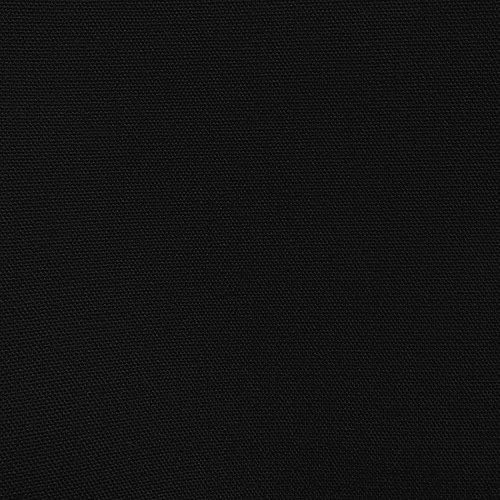 Ultimate Textile Cotton-Feel Black Cloth Napkins - 17" x 17" (Set of 120) Washable Dining Quality Polyester, Wrinkle & Stain Resistant