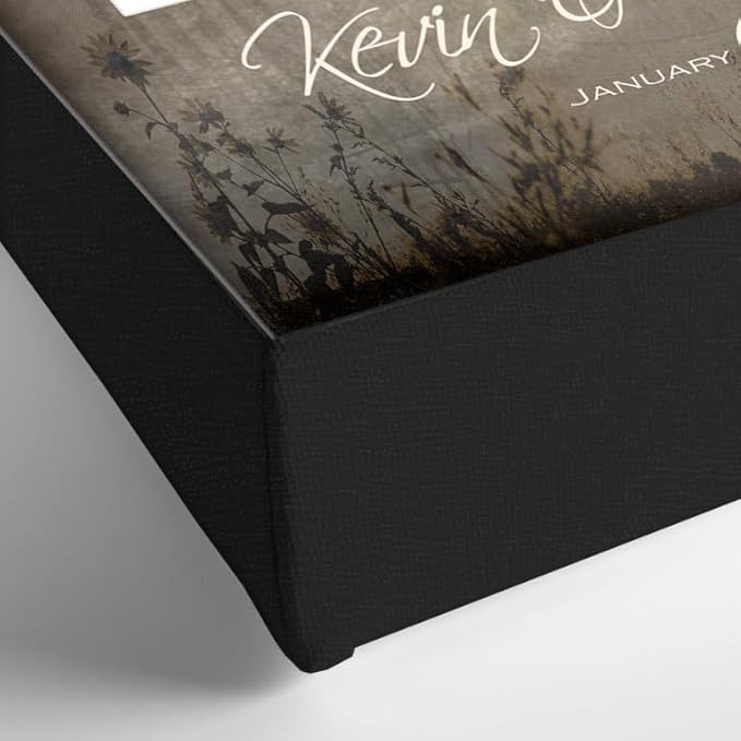 Personal-Prints LOVE LETTERS | Personalized Romantic Canvas Art Gift with Your Names | Custom for Valentine’s Day or Wedding Anniversary (16"x20" Stretched Canvas)