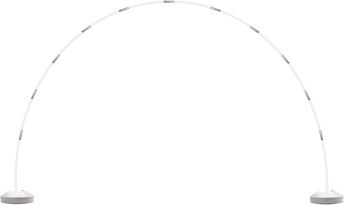PMU Graduation-Prom DYI Balloon Garland Arch Standard Kit (Reusable Expandable Frame with (2) Bases) Party Decorating Set for Birthdays, Weddings, Baby Showers, any Occasion 6pc Set. (61646)