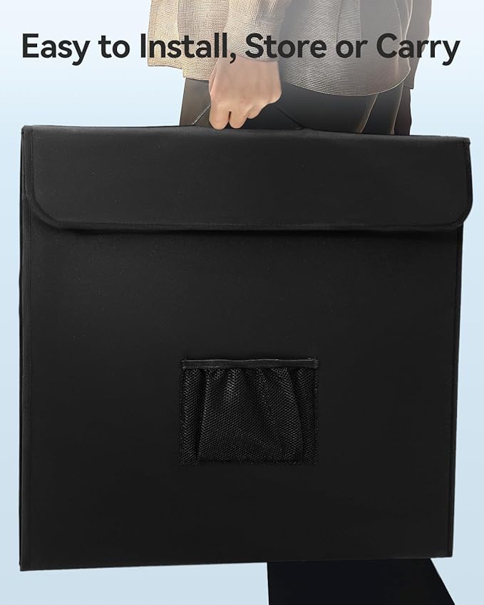 Photo Light Box Photography, Takerers Bi-Color Dimmable 24 x 24 inch Background Studio Shooting Tent Kit, 6 Color Backdrops, 3000-5600K Lighting Booth,Foldable Picture Lightbox