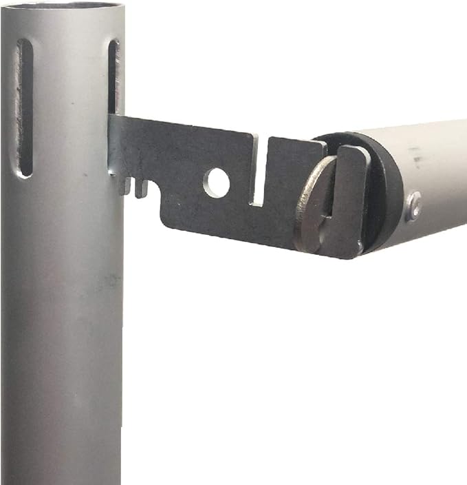 Crowd Control Center Pipe and Drape Backdrop Photobooth Wedding Party Convention Tradeshow Kit Framework ONLY (3" Hanger)