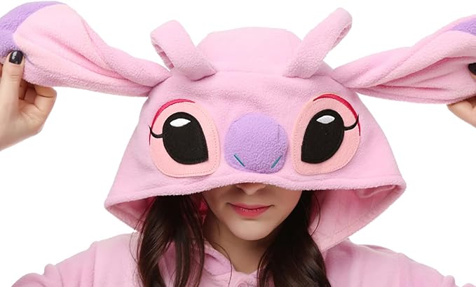 MAJ&COS Animal Onesies Adult Pajamas Halloween Cosplay Costume Unisex Onesie for Women Men