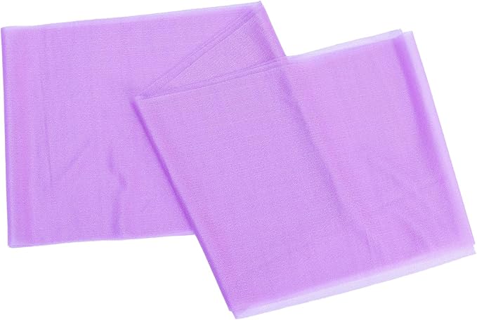 VDS Pack of 100, Orchid, Sheer Chiffon Chair Sashes Bows Chair Cover Back Tie Ribbon for Wedding Birthday Baby Shower Engagement Ceremony Event Party Banquet Restaurant Dining Chair Decoration