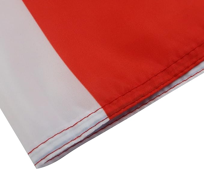 AZ FLAG Set of 5 Canadian Flag 90 x 60 cm – 100% Polyester Canadian Flag with Integrated Metal Eyelets
