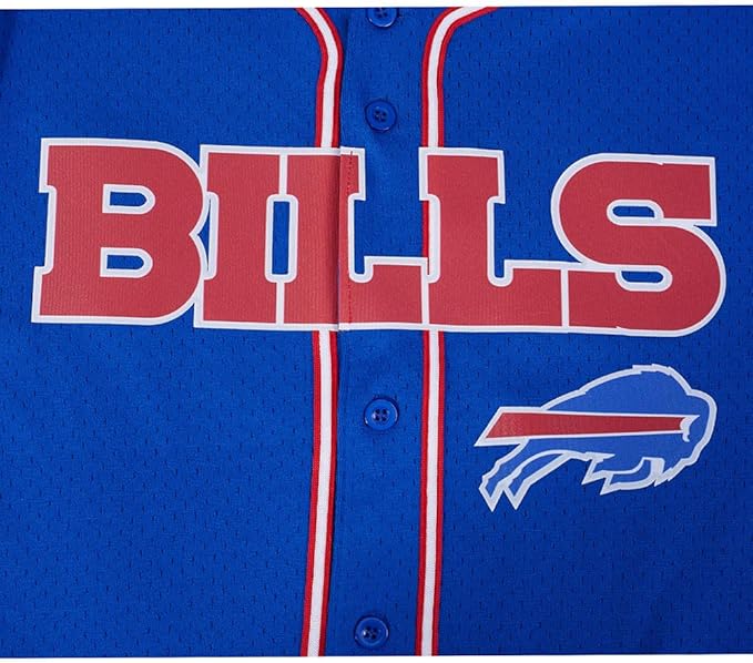 Pro Standard Mens NFL Mesh Button Down Top