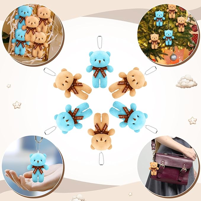 22 Pcs Funny Bear Baby Shower Diapers Games Activities Fun Bridal Shower Games How Many Plushies Can You Catch in Your Big Diaper Gender Reveal for Boys Girls Adults