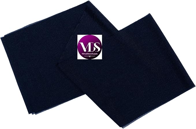 VDS Pack of 100, Black, Sheer Chiffon Chair Sashes Bows Chair Cover Back Tie Ribbon for Wedding Birthday Baby Shower Engagement Ceremony Event Party Banquet Restaurant Dining Chair Decoration
