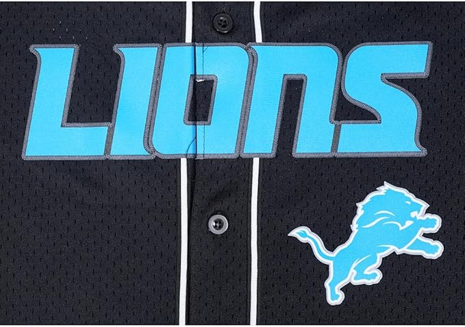 Pro Standard Mens NFL Mesh Button Down Top
