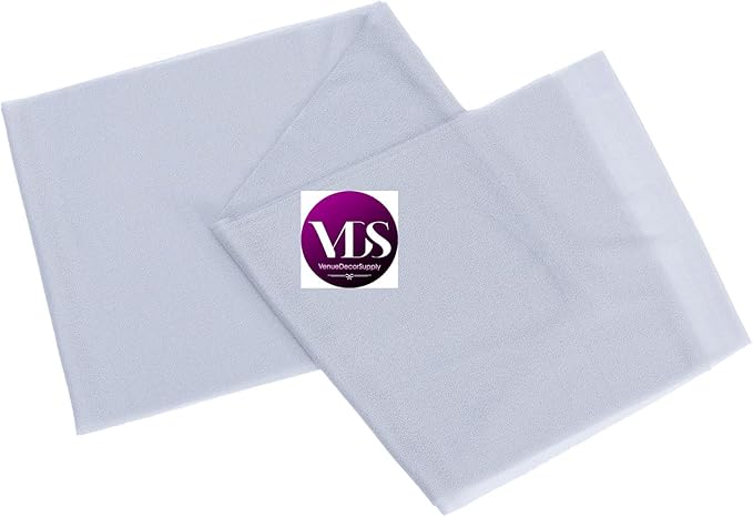 VDS Pack of 75, Cool Grey, Sheer Chiffon Chair Sashes Bows Chair Cover Back Tie Ribbon for Wedding Birthday Baby Shower Engagement Ceremony Event Party Banquet Restaurant Dining Chair Decoration