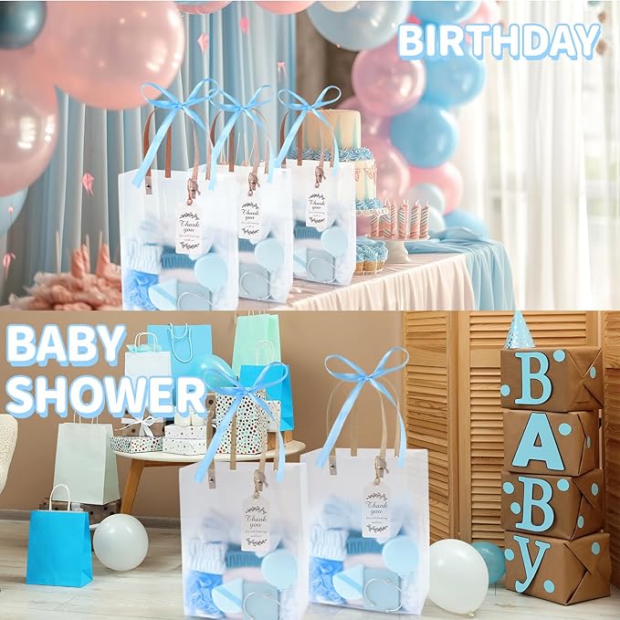 85Pcs Baby Shower Prizes for Game Winners Gifts Baby Shower Favors including Headband Hair Brush Mirrors Jewelry Box with Gift Bag for Baby Shower Game Prizes Wedding Bridal Shower Favors (Blue)