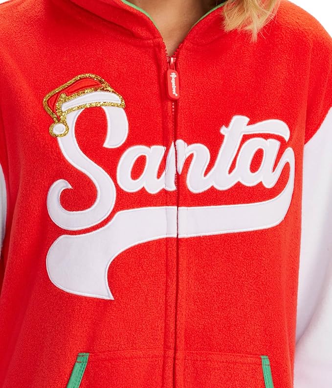 Tipsy Elves Christmas Onesies for Adults - Comfy Unisex Matching Holiday Jumpsuits with Convenient Pockets
