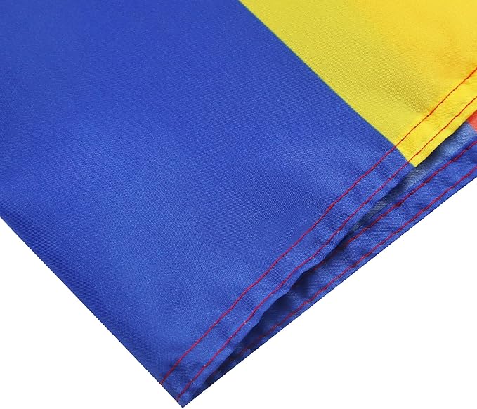 AZ FLAG Set of 10 Colombian Flags – 150 x 90 cm – 100% Polyester Colombian Flag with Integrated Metal Eyelets