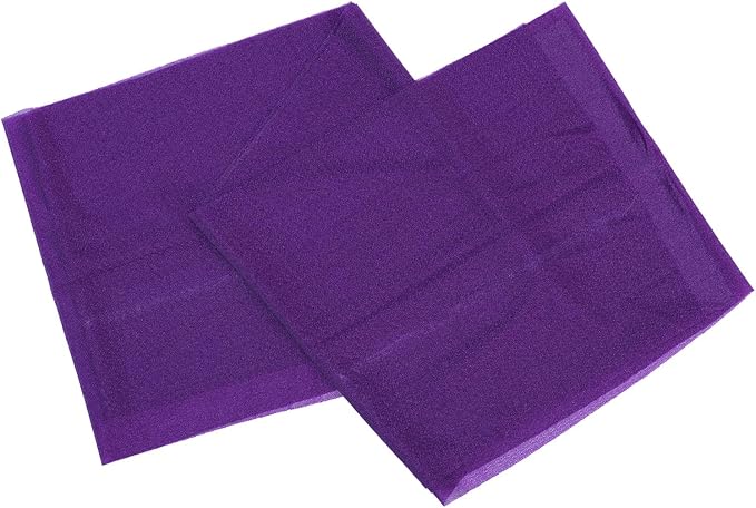 VDS Pack of 75, Purple, Sheer Chiffon Chair Sashes Bows Chair Cover Back Tie Ribbon for Wedding Birthday Baby Shower Engagement Ceremony Event Party Banquet Restaurant Dining Chair Decoration