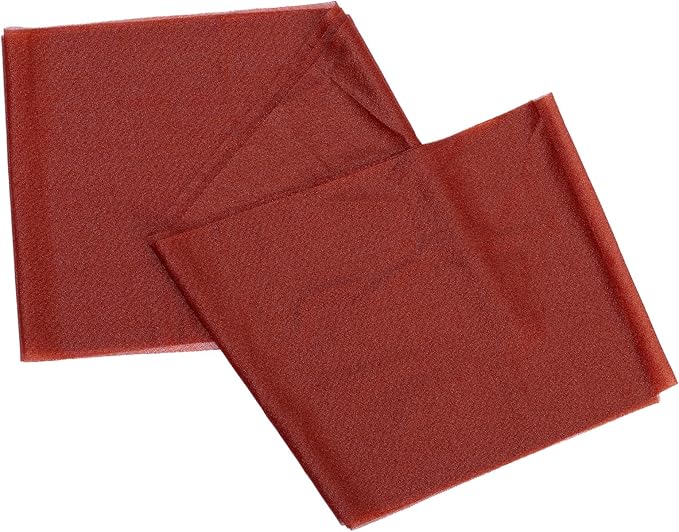 VDS Pack of 75, Terracotta, Sheer Chiffon Chair Sashes Bows Chair Cover Back Tie Ribbon for Wedding Birthday Baby Shower Engagement Ceremony Event Party Banquet Restaurant Dining Chair Decoration