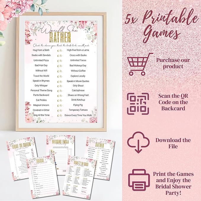 189 pc Bridal Shower Party Decorations – Balloons, Bride to Be Sash, Veil, Headband, Backdrop, Props – Pink Bachelorette Party Decorations for Engagement, Wedding, Rose Gold Bridal Shower Decorations
