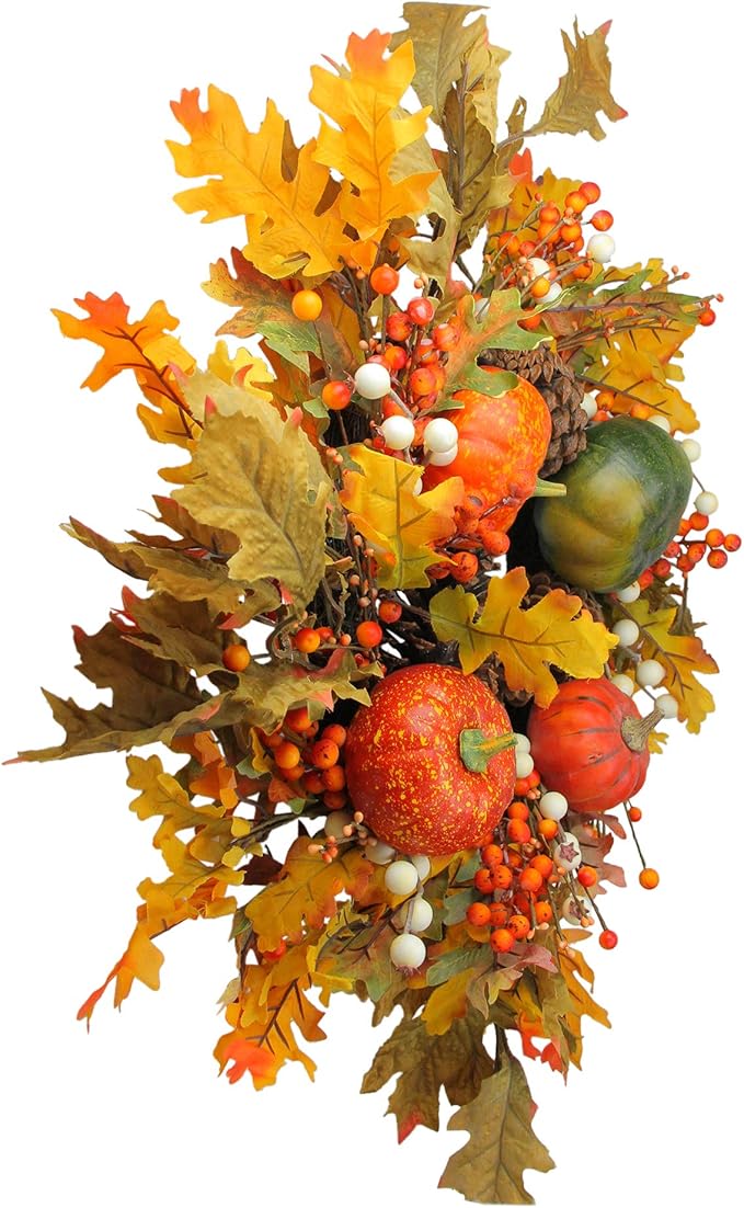 NORTHLIGHT VM37832 24" Autumn Harvest Decorative Artifi