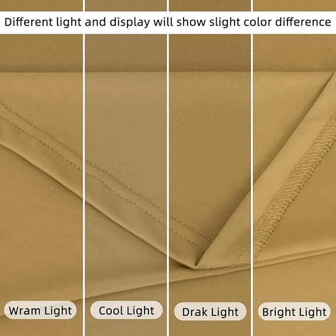 Wedding Arch Backdrop Stand and Cover Set of 2 Metal Arch Stand with Arches Cover Tan 6&7.2ft Arch Covers Stretchy Backdrop Weddings Arched Frame for Wedding Party Baby Shower Event Decor