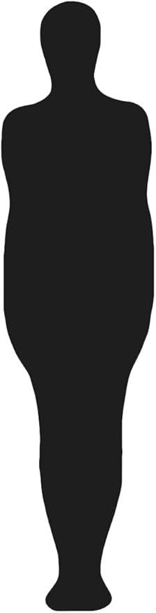 Aniler Men's and Women's Spandex Full Body Zentai Costume Bodysuit