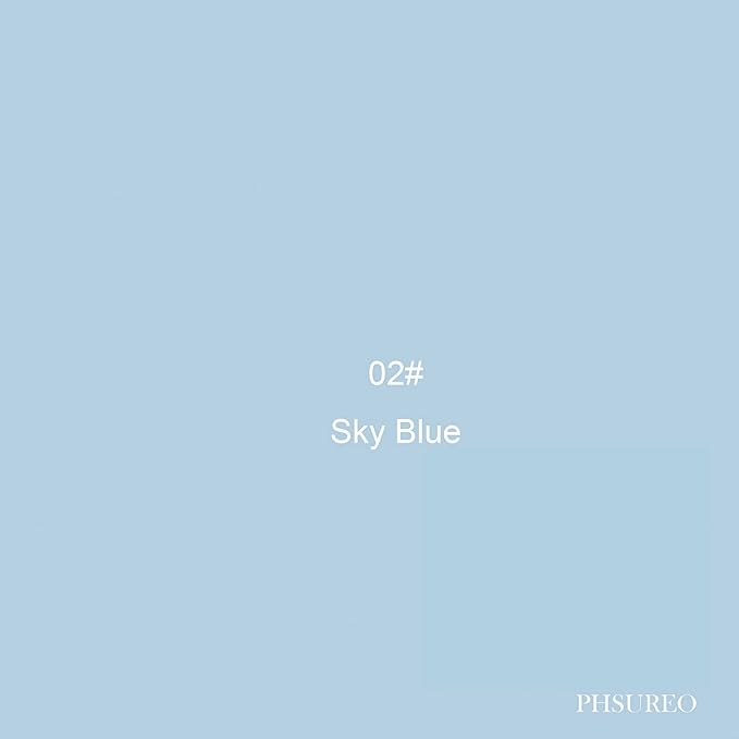 Seamless Photo Photography Backdrop Paper, Photo Background Paper Roll (Sky Blue, 107”x19.5')