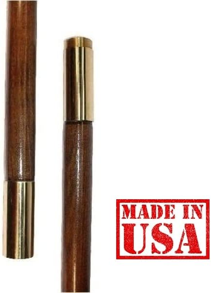 US Flag Factory 7 FT American Flag Indoor Set with Wood Pole - Complete Presentation Set