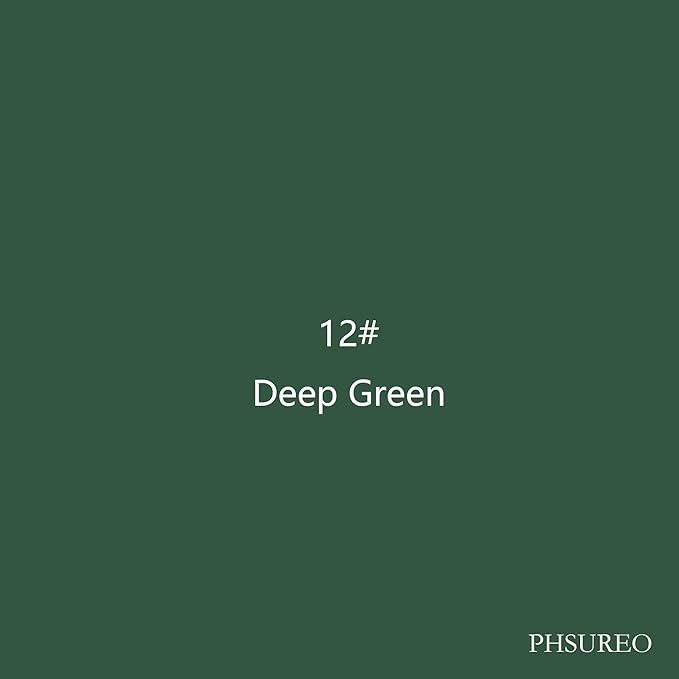 Seamless Photo Photography Backdrop Paper, Photo Background Paper Roll (Deep Green, 107”x19.5')