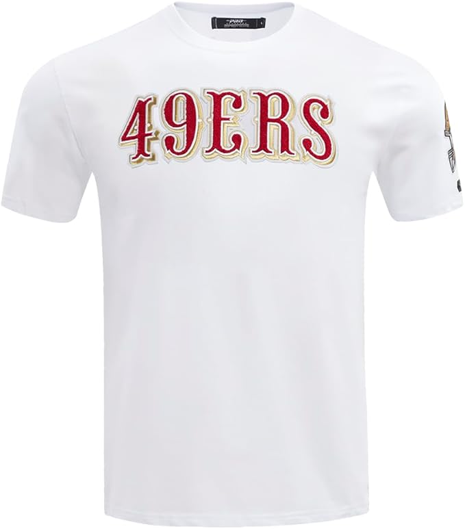 Pro Standard Mens NFL Classic Chenille Short Sleeve Tee