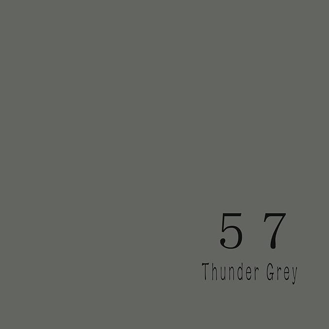 Seamless Photo Photography Backdrop Paper, Photo Background Paper Roll (Thunder Grey, 107”x19.5')