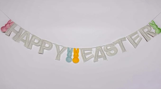 Reusable Interchangeable Holiday Felt Garland/Banner Set – Includes Valentine’s Day, Easter, 4th of July, Halloween, Thanksgiving, Christmas, Happy Birthday, and Congratulations Designs