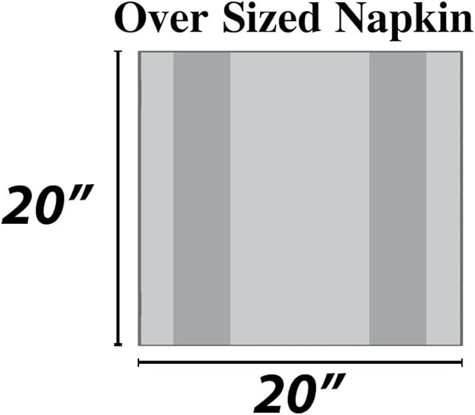Urban Villa Cloth Napkins Set of 12 20x20 Inches 100% Cotton Napkins Cloth Washable Durable Reusable Absorbent Table Dinner Napkins Cloth for Hotel Lunch Restaurant Weddings Parties Multi Checks