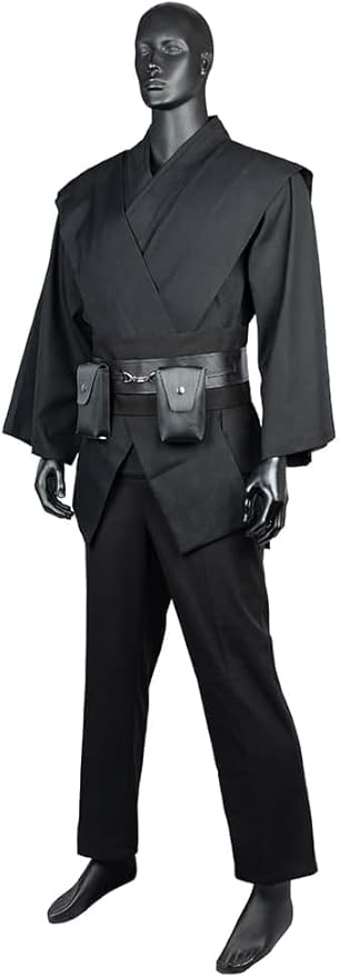 Tunic Costume Adult Men Tunic Robe Cosplay Halloween Costume Hooded Uniform Full Set Cloak Outfit