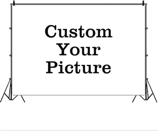 Leowefowa 12x10ft Custom Backdrop Personalized Photography Backdrop Vinyl Custom Banner Customized Your Image Birthday Bridal Baby Shower Wedding Gender Reveal Anniversary Party Decor