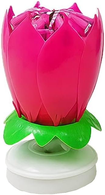 PMU 12 Pack Birthday Candles, Cake Candles, Safe for use Does not Contain Sparklers, Fireworks - Pink