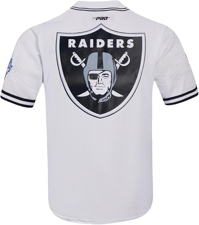 Pro Standard Mens NFL Mesh Button Down Top