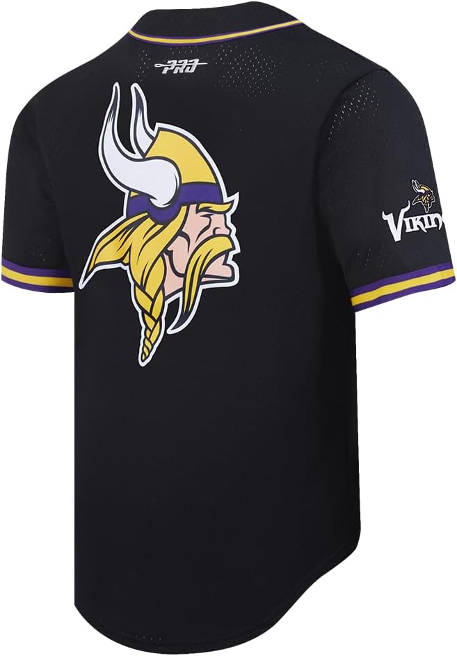 Pro Standard Mens NFL Mesh Button Down Top