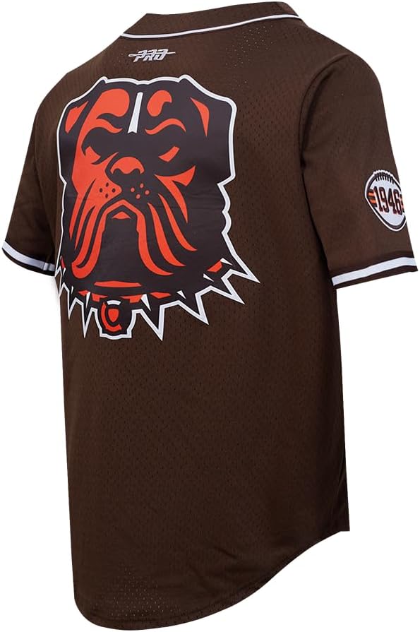Pro Standard Mens NFL Mesh Button Down Top