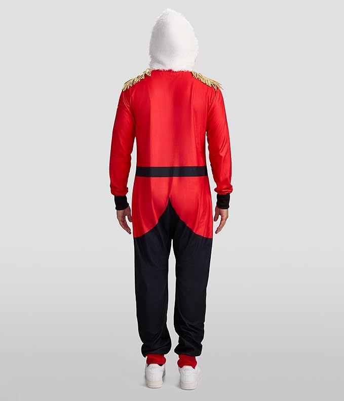 Tipsy Elves Christmas Onesies for Adults - Comfy Unisex Matching Holiday Jumpsuits with Convenient Pockets