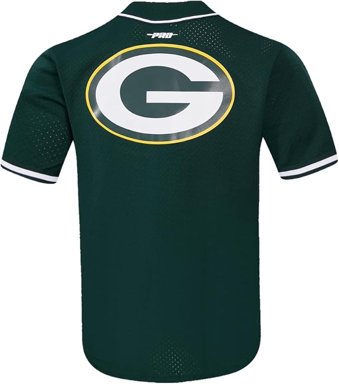 Pro Standard Mens NFL Mesh Button Down Top
