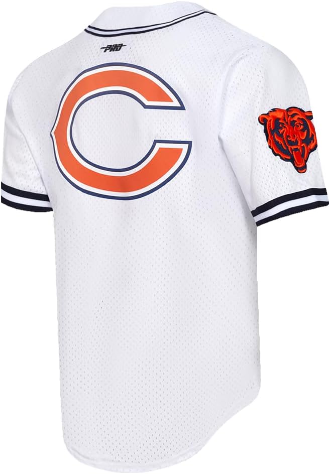 Pro Standard Mens NFL Mesh Button Down Top