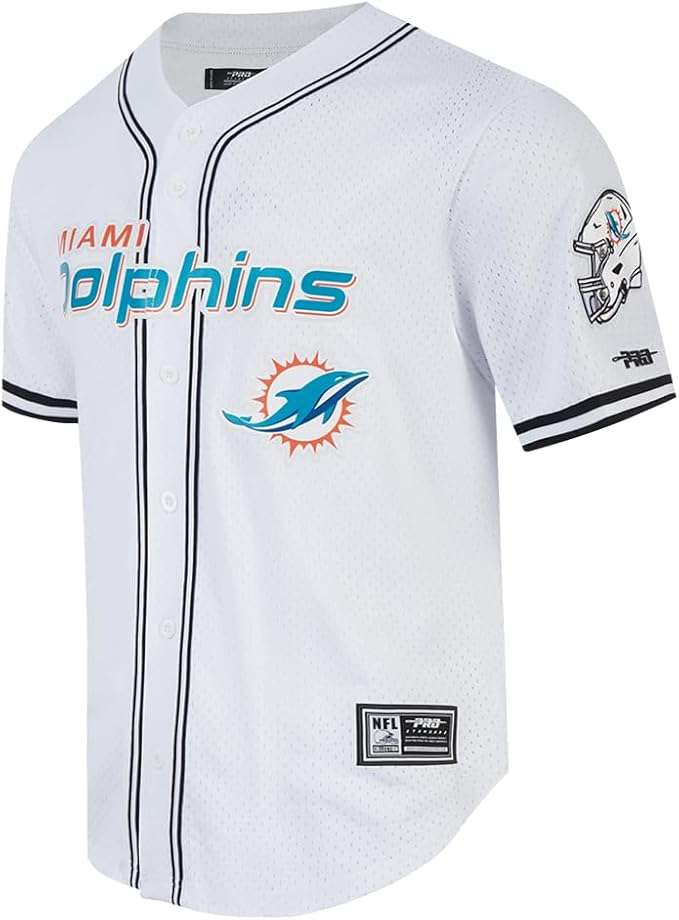Pro Standard Mens NFL Mesh Button Down Top