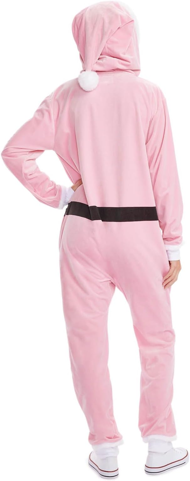Tipsy Elves Christmas Onesies for Adults - Comfy Unisex Matching Holiday Jumpsuits with Convenient Pockets