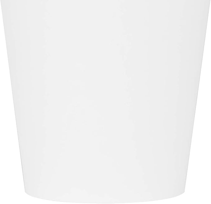 Karat 10 oz Paper Coffee Cup [1,000 ct] White Disposable Cup for Hot/ Cold Drinks and Beverages 90mm Diameter (C-K510W)