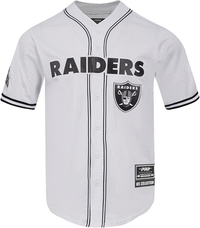 Pro Standard Mens NFL Mesh Button Down Top