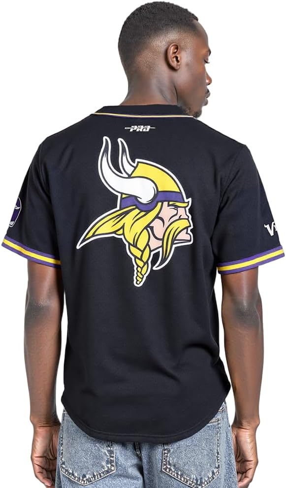 Pro Standard Mens NFL Mesh Button Down Top