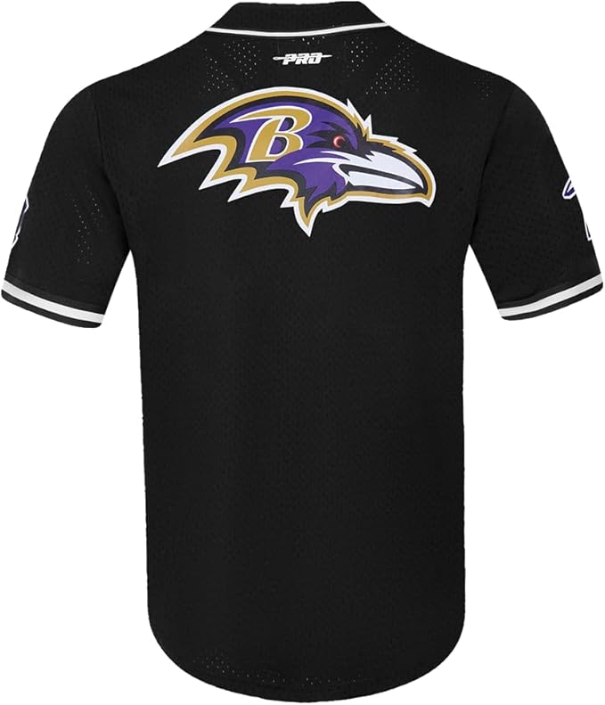 Pro Standard Mens NFL Mesh Button Down Top