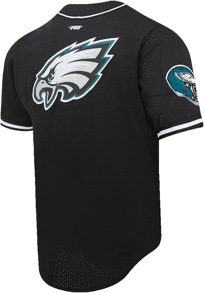 Pro Standard Mens NFL Mesh Button Down Top