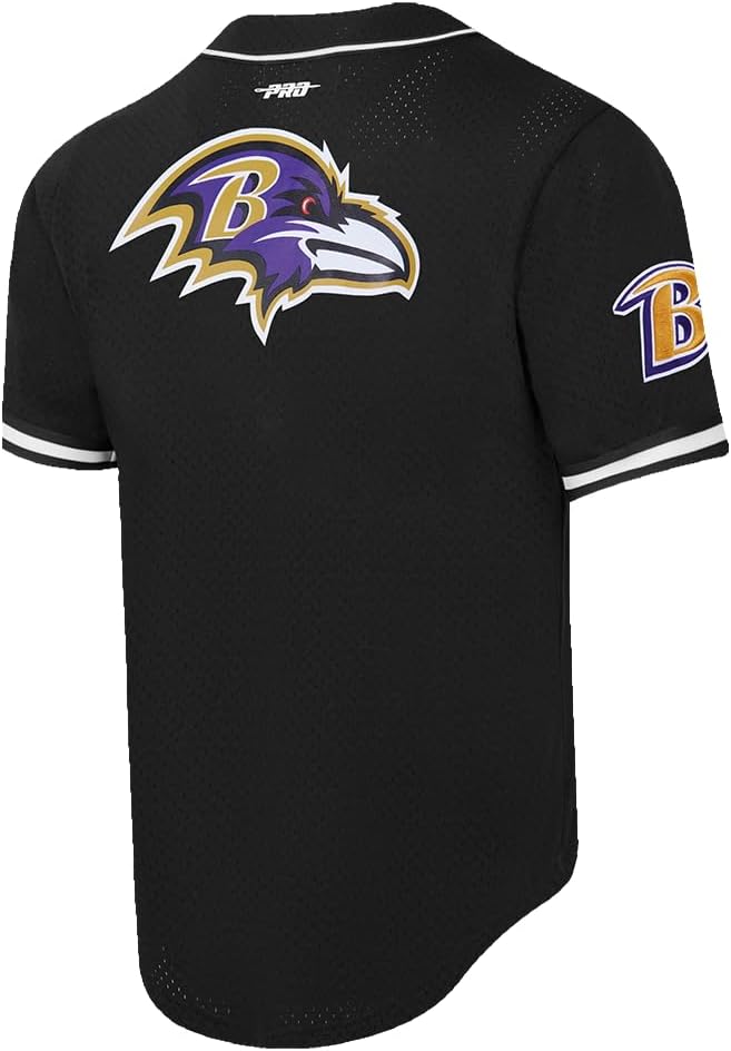 Pro Standard Mens NFL Mesh Button Down Top