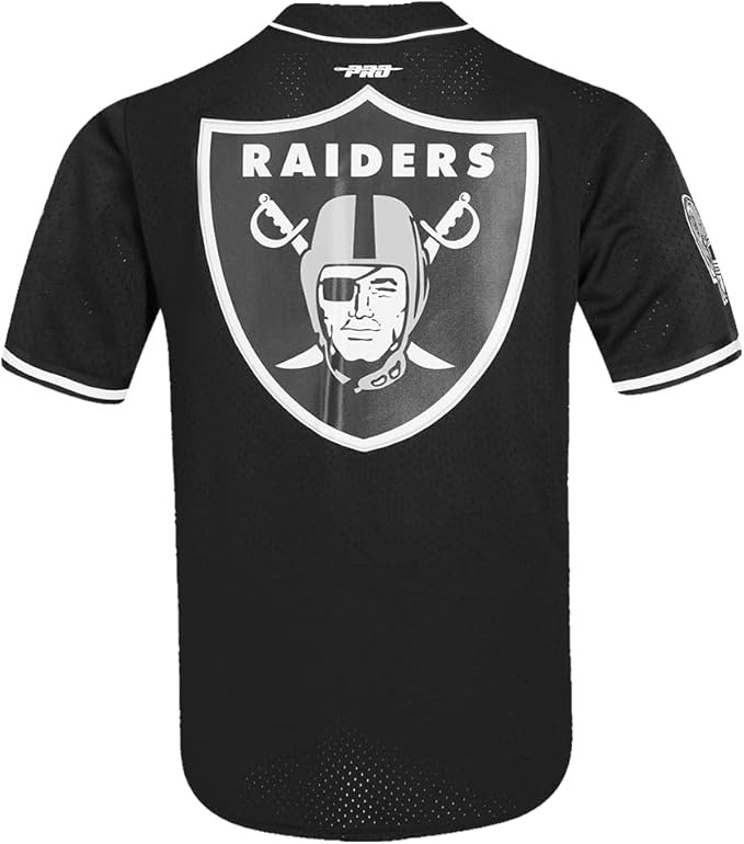 Pro Standard Mens NFL Mesh Button Down Top