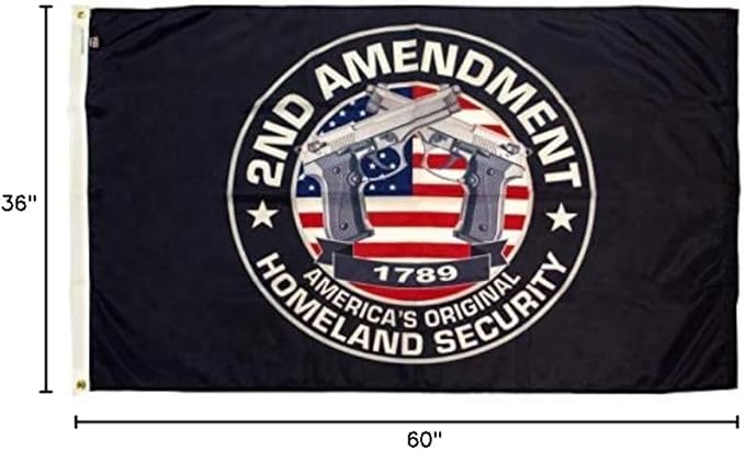 FlagSource Nylon 2nd Amendment Flag 3x5'