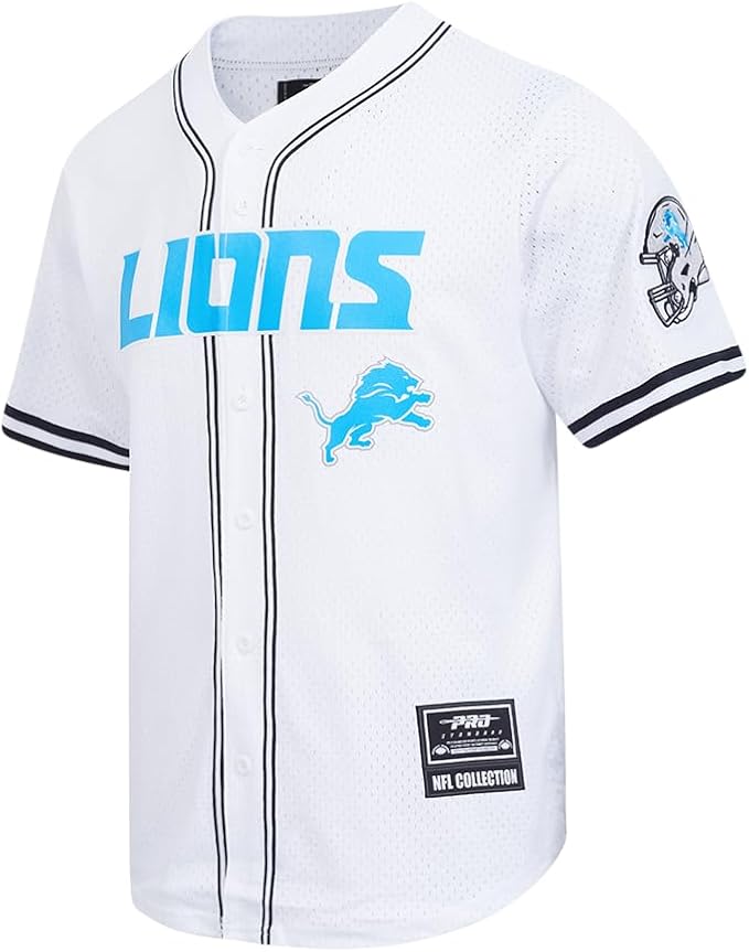 Pro Standard Mens NFL Mesh Button Down Top